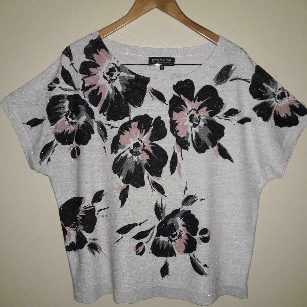 Jones New York Blouse Sz 2X